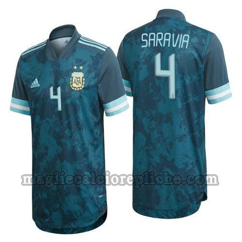 seconda maglie calcio argentina 2020 saravia 4