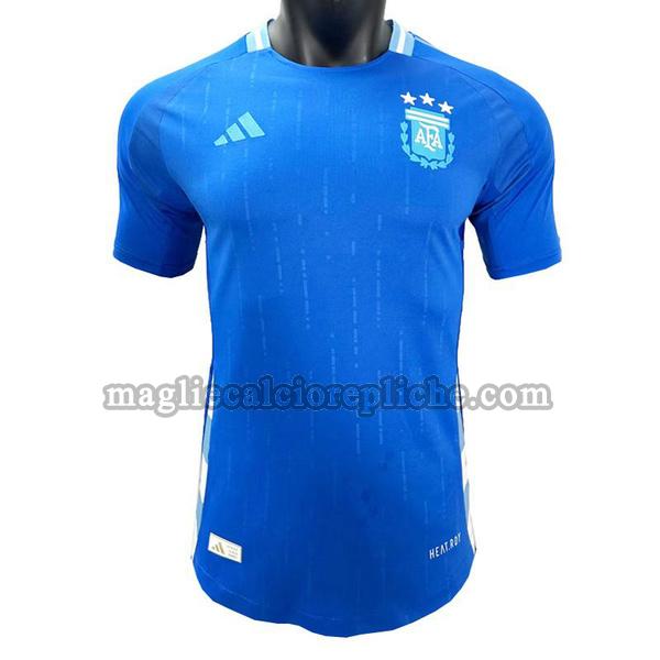 seconda maglie calcio argentina 2024 player blu