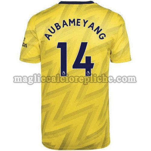 seconda maglie calcio arsenal 2019-2020 aubameyang 14