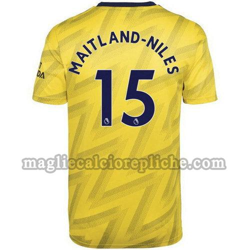 seconda maglie calcio arsenal 2019-2020 maitland niles 15