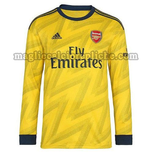 seconda maglie calcio arsenal 2019-2020 manica lunga