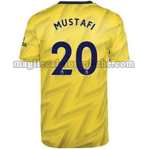 seconda maglie calcio arsenal 2019-2020 mustafi 20