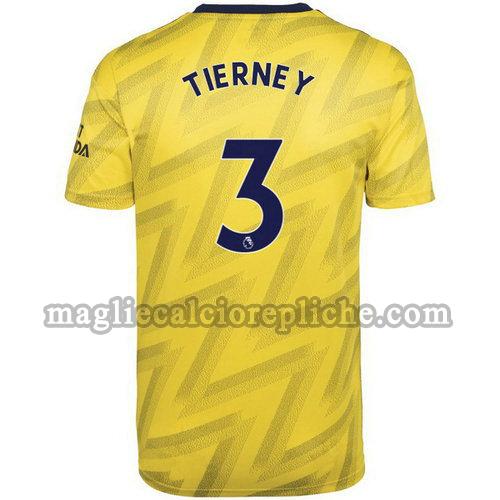 seconda maglie calcio arsenal 2019-2020 tierney 3
