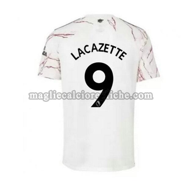 seconda maglie calcio arsenal 2020-2021 lacazette 9