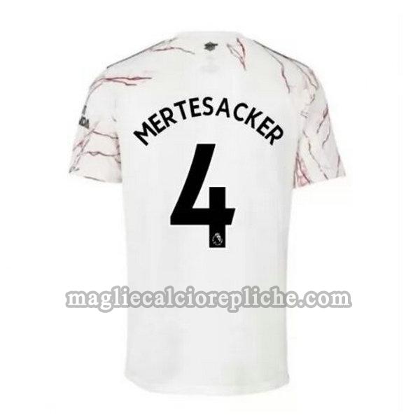 seconda maglie calcio arsenal 2020-2021 mertesacker 4