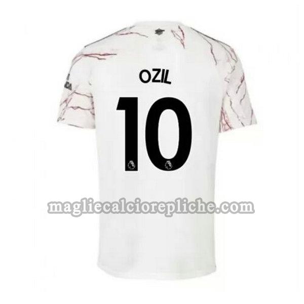 seconda maglie calcio arsenal 2020-2021 ozil 10