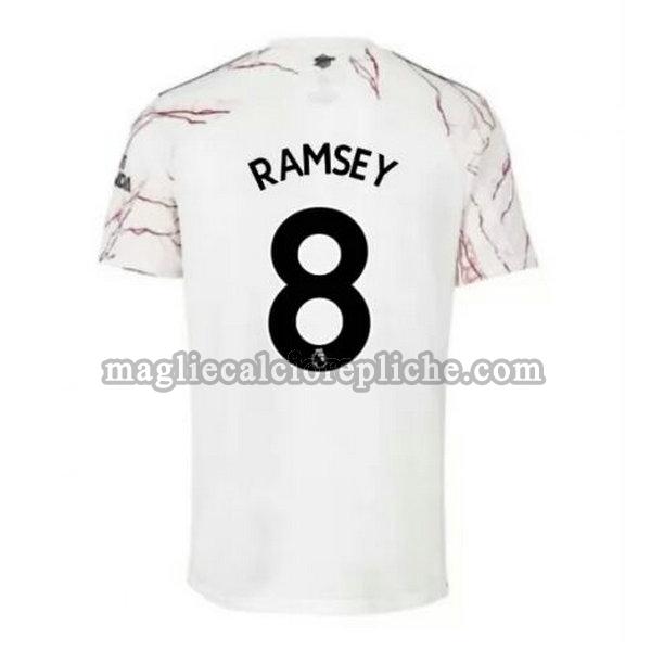 seconda maglie calcio arsenal 2020-2021 ramsey 8