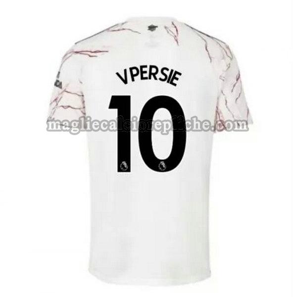 seconda maglie calcio arsenal 2020-2021 v.persie 10