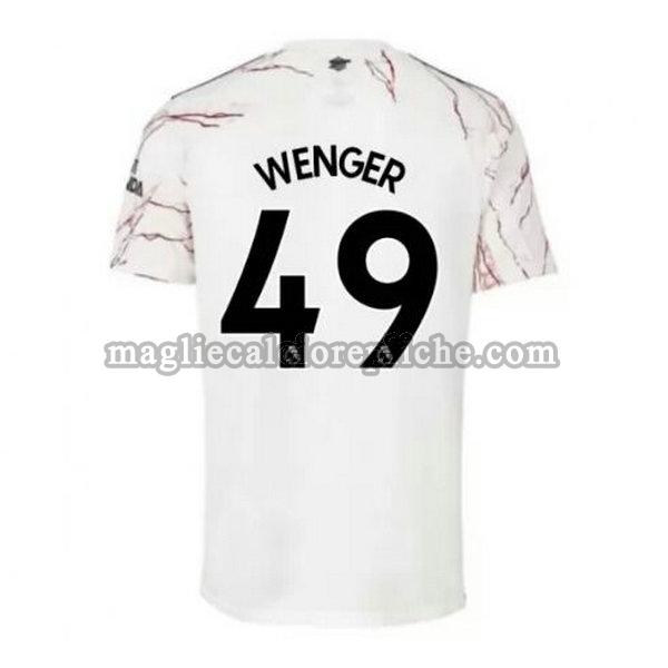 seconda maglie calcio arsenal 2020-2021 wenger 49