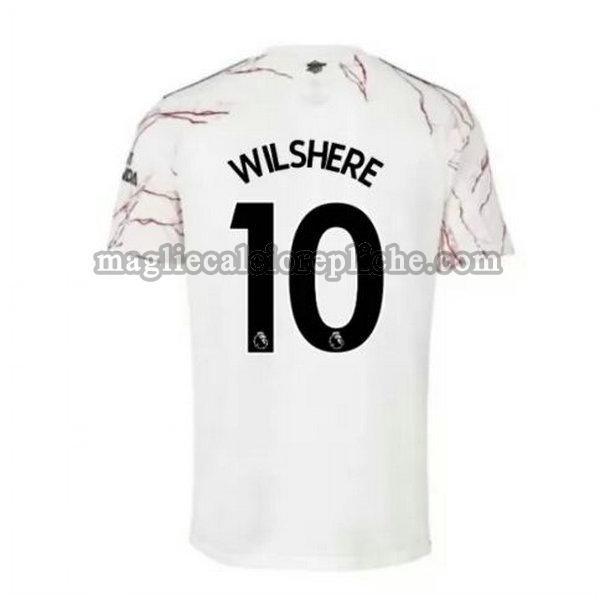 seconda maglie calcio arsenal 2020-2021 wilshere 10