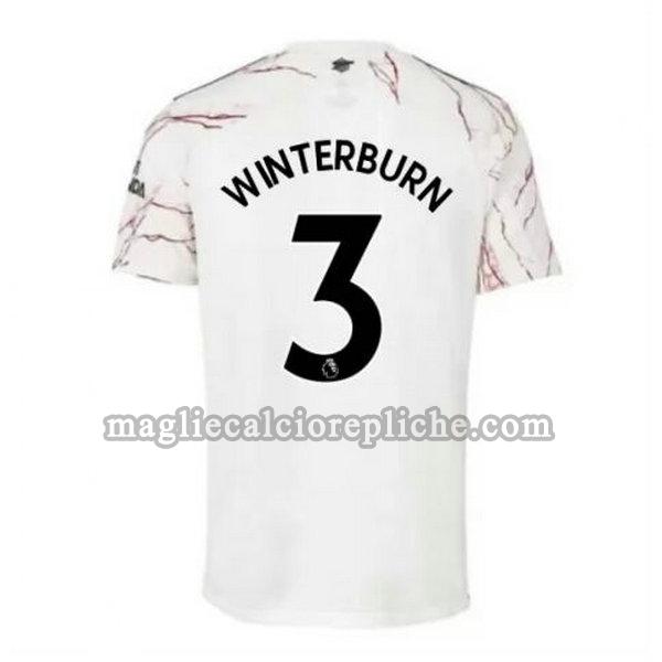 seconda maglie calcio arsenal 2020-2021 winterburn 3