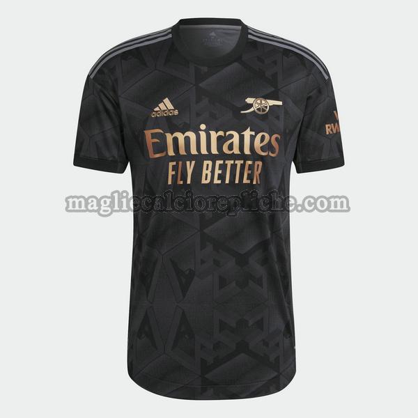 seconda maglie calcio arsenal 2022 2023 nero