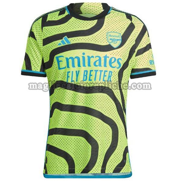 seconda maglie calcio arsenal 2023 2024 thailandia verde