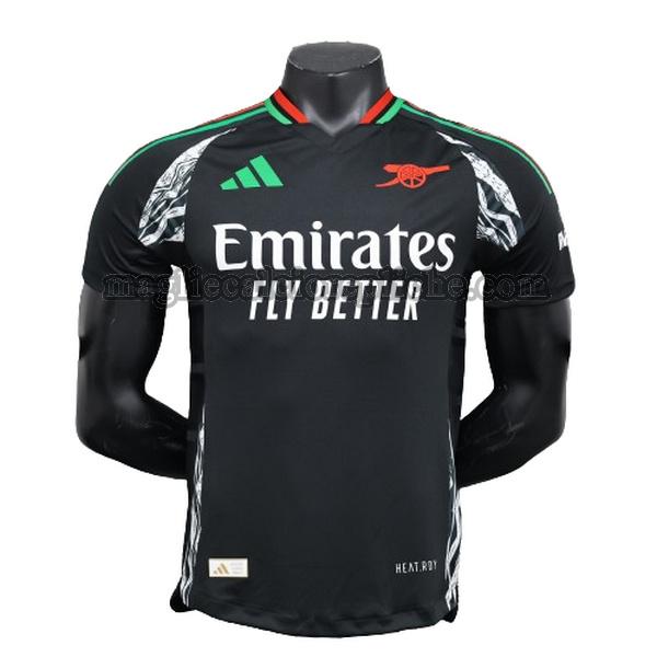 seconda maglie calcio arsenal 2024 2025 player nero