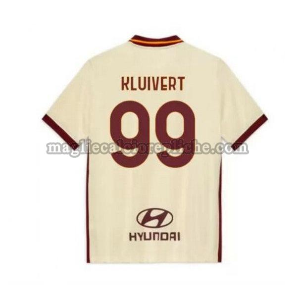 seconda maglie calcio as roma 2020-2021 kluivert 99