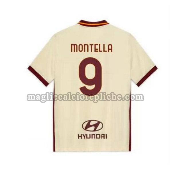 seconda maglie calcio as roma 2020-2021 montella 9