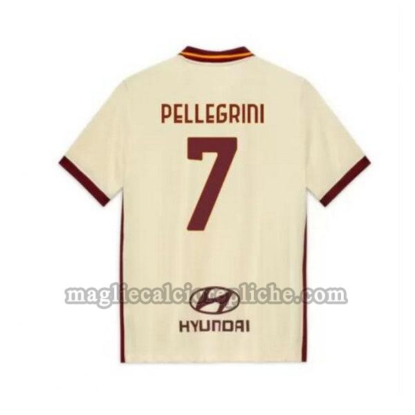 seconda maglie calcio as roma 2020-2021 pellegrini 7