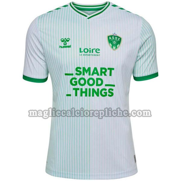 seconda maglie calcio asse 2023 2024 thailandia bianco verde