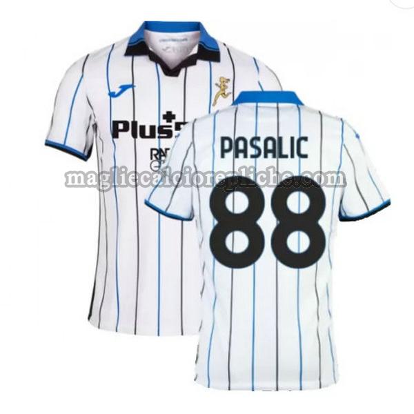 seconda maglie calcio atalanta 2021 2022 pasalic 88 bianco