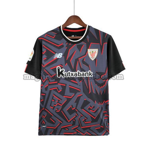 seconda maglie calcio athletic bilbao 2022 2023 thailandia grigio nero