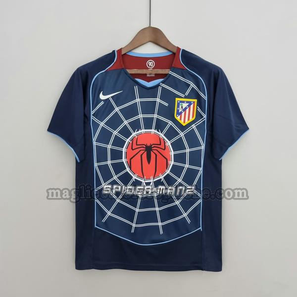 seconda maglie calcio atlético madrid 2004 2005 blu