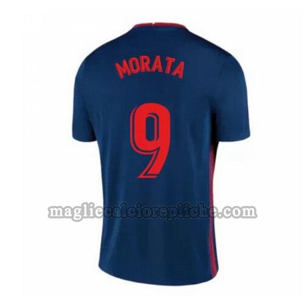 seconda maglie calcio atlético madrid 2020-2021 morata 9