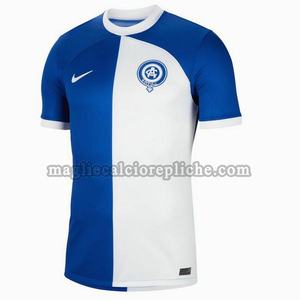 seconda maglie calcio atlético madrid 2023 2024 thailandia blu bianco