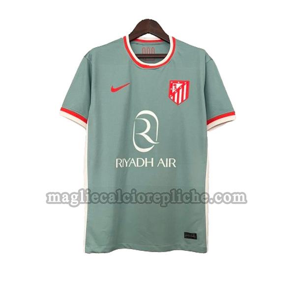 seconda maglie calcio atlético madrid 2024 2025 thailandia verde
