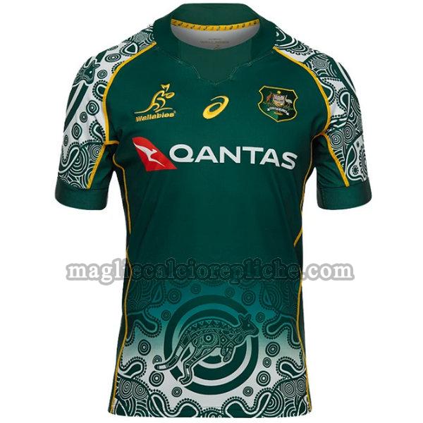 seconda maglie calcio australia 2021 verde