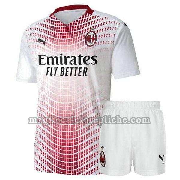 seconda maglie calcio bambino ac milan 2020-2021