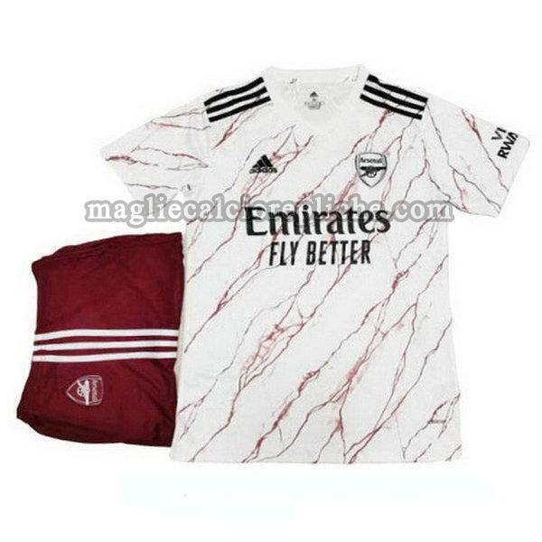 seconda maglie calcio bambino arsenal 2020-2021