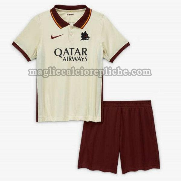 seconda maglie calcio bambino as roma 2020-2021