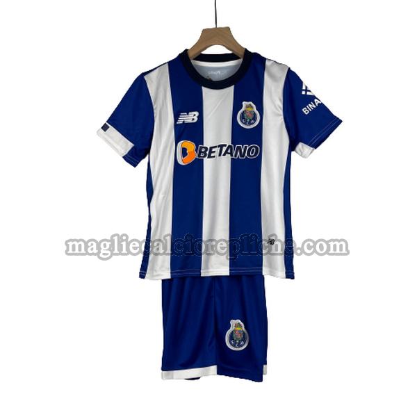 seconda maglie calcio bambino fc porto 2023 2024 bianco blu