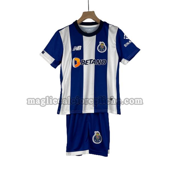 seconda maglie calcio bambino fc porto 2023 2024 bianco blu