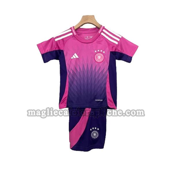 seconda maglie calcio bambino germania 2024 rosa