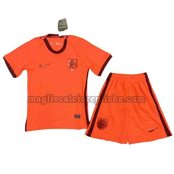 seconda maglie calcio bambino inghilterra 2022 2023 rosso