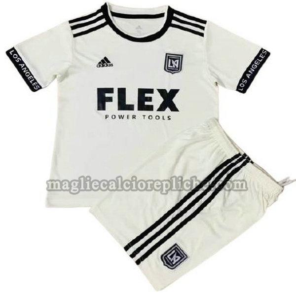 seconda maglie calcio bambino lafc 2021 2022 bianco