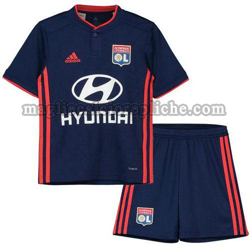 seconda maglie calcio bambino olympique lyon 2018-2019