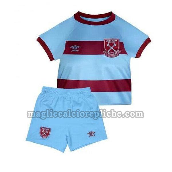 seconda maglie calcio bambino west ham 2020-2021