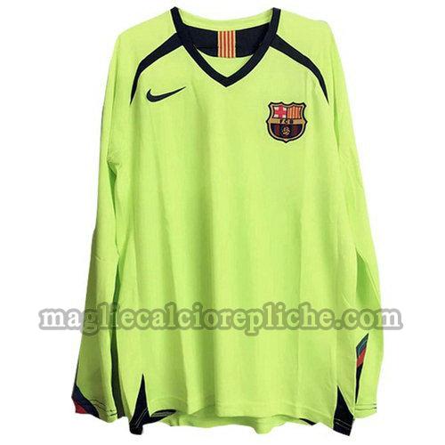 seconda maglie calcio barcellona 2005 2006 manica lunga