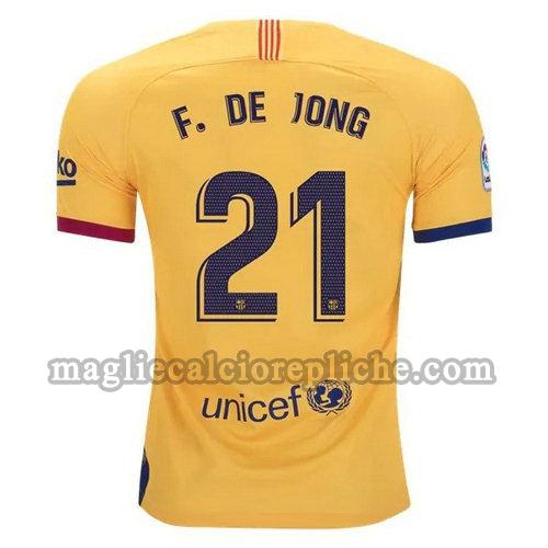 seconda maglie calcio barcellona 2019-2020 de jong 21