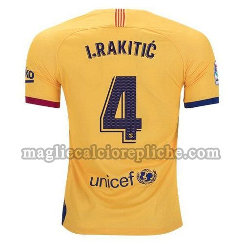 seconda maglie calcio barcellona 2019-2020 i.rakitic 4