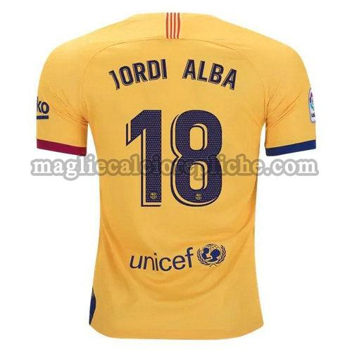 seconda maglie calcio barcellona 2019-2020 jordi alba 18