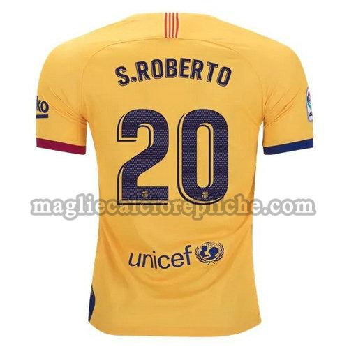 seconda maglie calcio barcellona 2019-2020 s.roberto 20