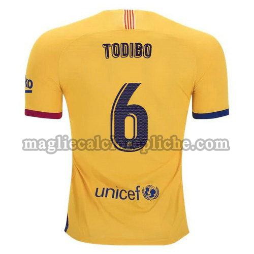 seconda maglie calcio barcellona 2019-2020 todibo 6