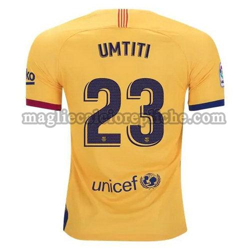 seconda maglie calcio barcellona 2019-2020 umtiti 23