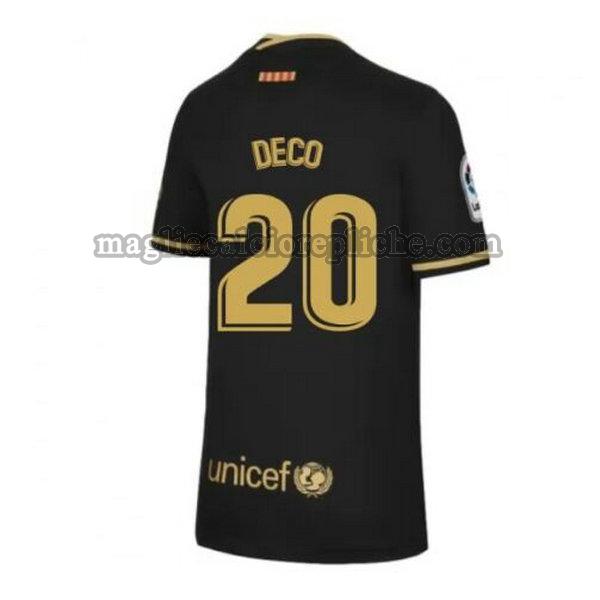 seconda maglie calcio barcellona 2020-2021 deco 20