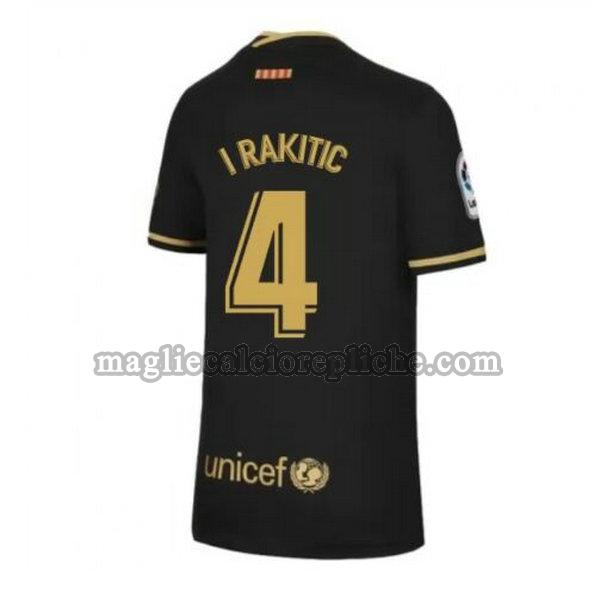 seconda maglie calcio barcellona 2020-2021 i rakitic 4