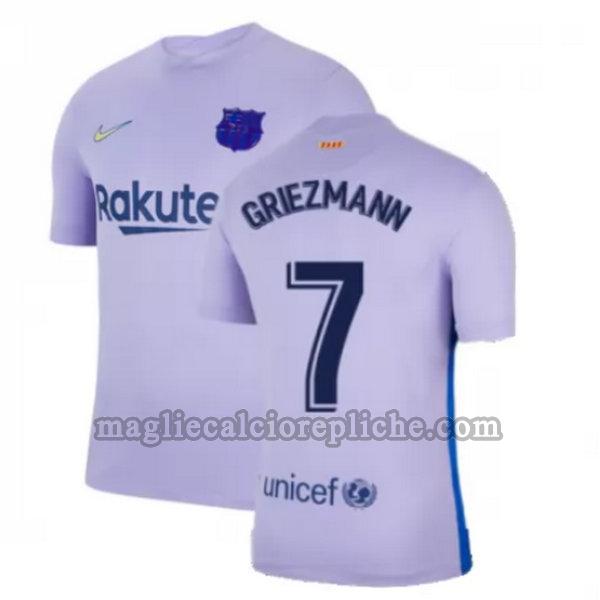 seconda maglie calcio barcellona 2021 2022 griezmann 7 giallo