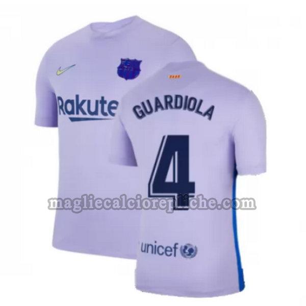 seconda maglie calcio barcellona 2021 2022 guardiola 4 giallo